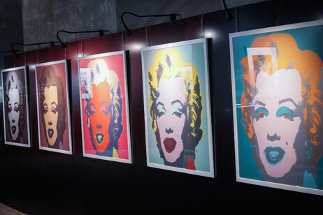 Exposição fotográfica sobre Marilyn Monroe em Turim