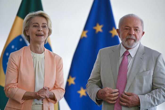 Von Der Leyen E Lula Conversam Sobre Acordo Ue Mercosul Uni O