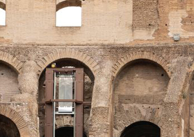 l�ascensore del Colosseo (ANSA)