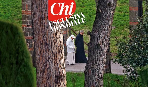 'Chi' pubblica le prime immagini di Jospeh Ratzinger da Papa Emerito