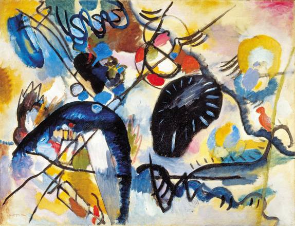 Wassily Kandinsky 'Macchia nera'