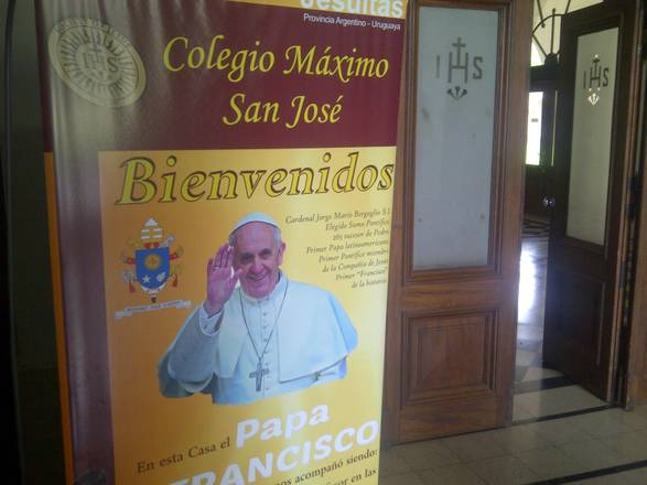 Foto Rigacci. Il Seminario gesuita di San Miguel, nei pressi di Buenos Aires, 4 marzo 2014