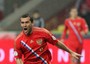 Russia-Portogallo, Kerzhakov esulta dopo il gol decisivo