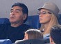 Soccer: Serie A; Maradona attends Roma-Napoli