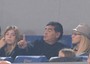 Soccer: Serie A; Maradona attends Roma-Napoli