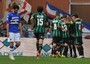 Prima vittoria fuori casa in A del Sassuolo. 4-3 alla Samp, 3 gol di Berardi gia' promesso alla Juve