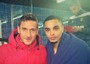 Layvin Kurzawa con Francesco Totti (da Twitter)