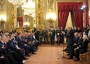 Gli azzurri al Quirinale