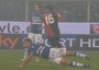 50': Sampdoria-Genoa 0-2, Calaio'