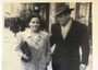 Ciro e Luisa nell'anno 1939 a passeggio in Via Toledo a Napoli