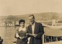 Pap Armando e mamma Edda in viaggio di nozze al molo di Trieste nel 1950 da Don Paolo