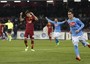 La Roma perde al San Paolo lo scontro diretto con il Napoli fra le due squadre in lotta per il secondo posto e dice definitivamente addio alle residue speranze di scudetto. Pur avendo una partita da recuperare, si ritrova a -14 dalla Juve