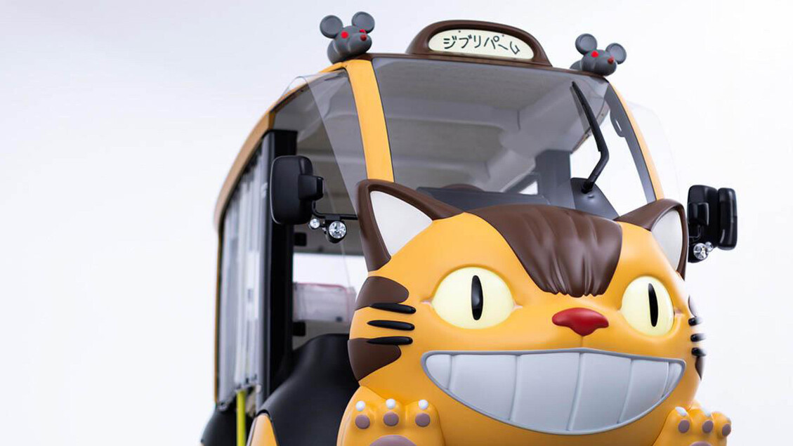 All’Expo 2005 Park debutta il Gatto Bus elettrico Toyota © ANSA/ToyotaTimesNews