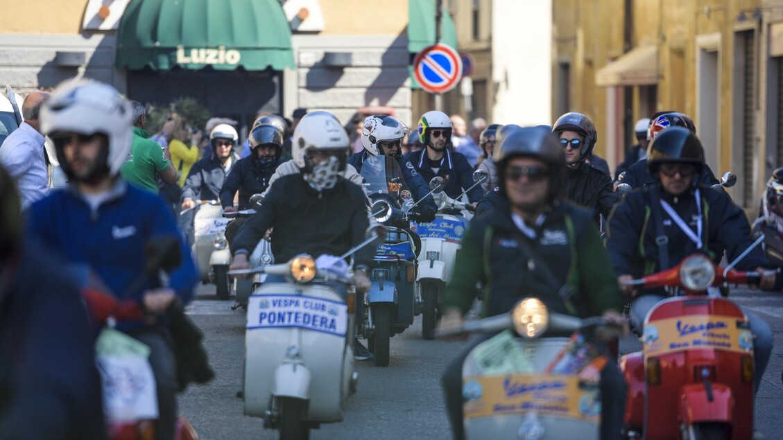 Tutto pronto a Pontedera per i Vespa World Days - RIPRODUZIONE RISERVATA