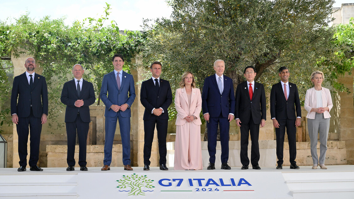 La Cumbre de líderes del G7 reunidos en Borgo Egnazia