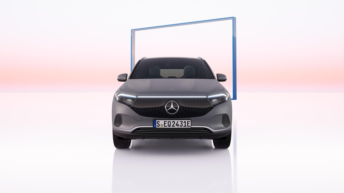 Mercedes EQA, design elegante e stile distintivo