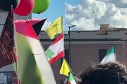 Roma, a manifestazione pro-Palestina presenti anche bandiere di Hezbollah