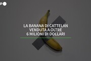 La banana di Cattelan venduta a oltre 6 milioni di dollari