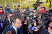 Salvini: 'Entro in aula orgoglioso, oggi e' una bella giornata'