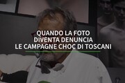 Quando la foto diventa denuncia, le campagne choc di Toscani