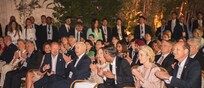 Bocelli canta per il G7, Meloni in prima fila tra Biden e Sunak