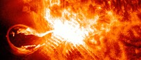 La tempesta è stata provocata da un potente brillamento solare di classe X, generato il 14 settembre (fonte: NASA / SDO and the AIA, EVE, and HMI science teams)