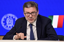 Il ministro dell'Economia e delle Finanze, Giancarlo Giorgetti