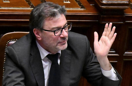 Il ministro Giorgetti © ANSA