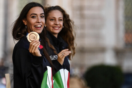 Alessia Maurelli (izq) y Martina Santandrea (d)