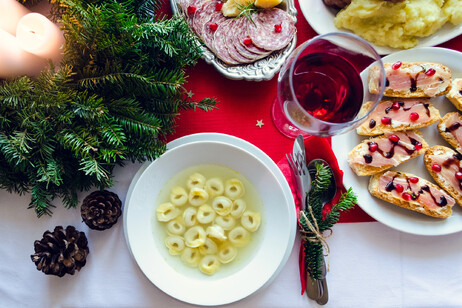 Il pranzo di Natale foto iStock.