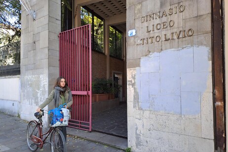 l'ingresso del liceo Tito Livio a Padova