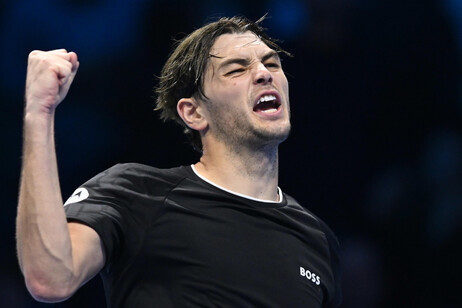 Taylor Fritz chegou a duas vitórias no ATP Finals 2024