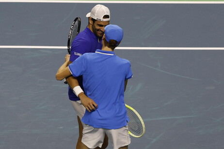 Davis Cup Finals in Malaga - Argentina vs Italy