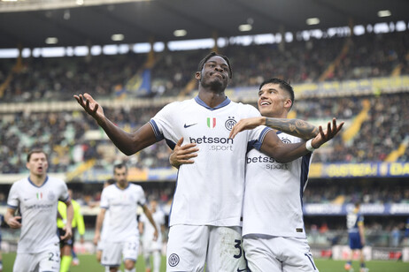 Yann Bisseck marcou último gol da Inter na partida