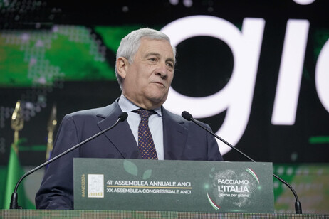 El canciller italiano, Antonio Tajani.