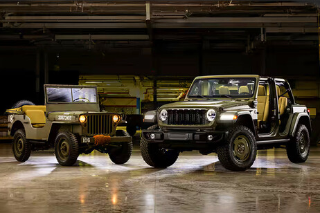 Jeep Wrangler 4xe Willys '41 celebra l'antenata in divisa