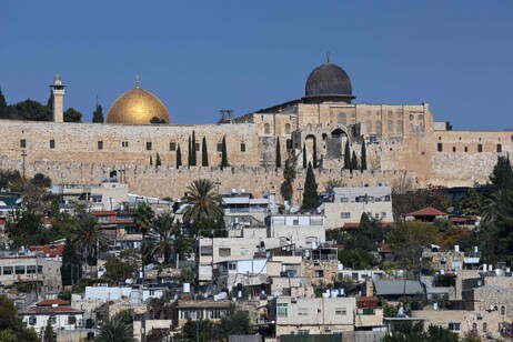 La moschea di Al-Aqsa a Gerusalemme