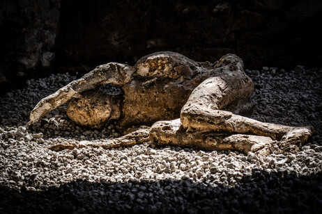 Cuerpos calcinados hallados en Pompeya. El ADN entrega datos reveladores