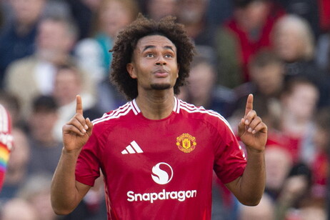 Joshua Zirkzee del Manchester United