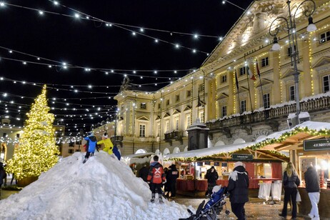 Mercado de Marché Vert Noël, no Vale de Aosta