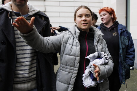 Greta Thunberg foi julgada por manifestação em Londres