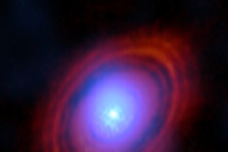 El disco de formación de los planetas (ALMA/ESO/NAOJ/NRAO).