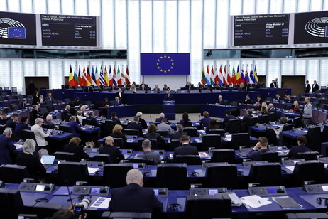 Sessão do Parlamento Europeu em Estrasburgo