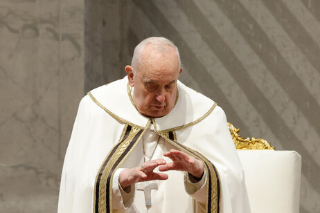 O líder da Igreja Católica fez o comentário durante a homilia da Missa Crismal na Basílica de São Pedro, no Vaticano
