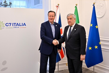 Tajani se reuniu com o britânico David Cameron