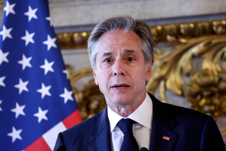 French Foreign Minister Sejourne receives US Secretary of State Blinken in Paris