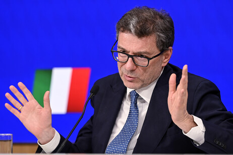 O ministro da Economia da Itália, Giancarlo Giorgetti