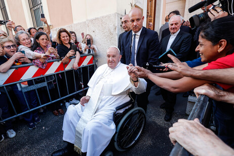 Papa visitou Basílica de San Giuseppe al Trionfale