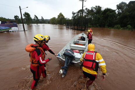 Enchentes em Rio Pardinho, no Rio Grande do Sul