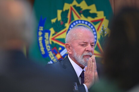 Presidente Lula durante evento no Palácio do Planalto